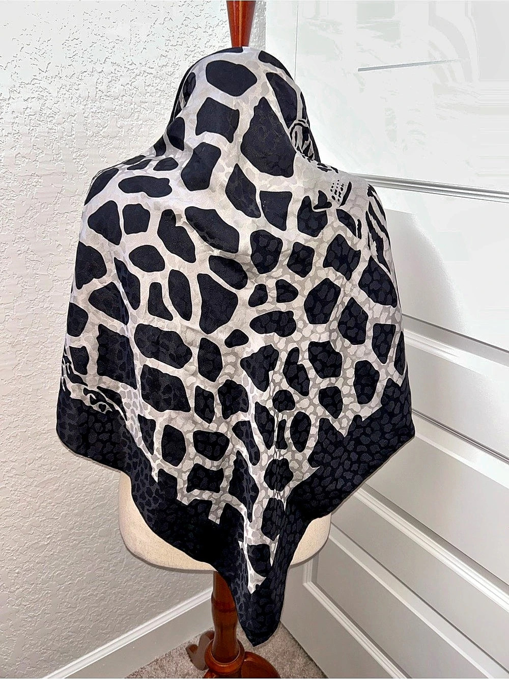 Tiger Animal Print Statement Scarf